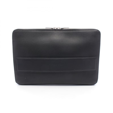 ボッテガヴェネタ BOTTEGA VENETA セカンドバッグ クラッチバッグ バッグ レザー メンズ ブラック系 【中古】