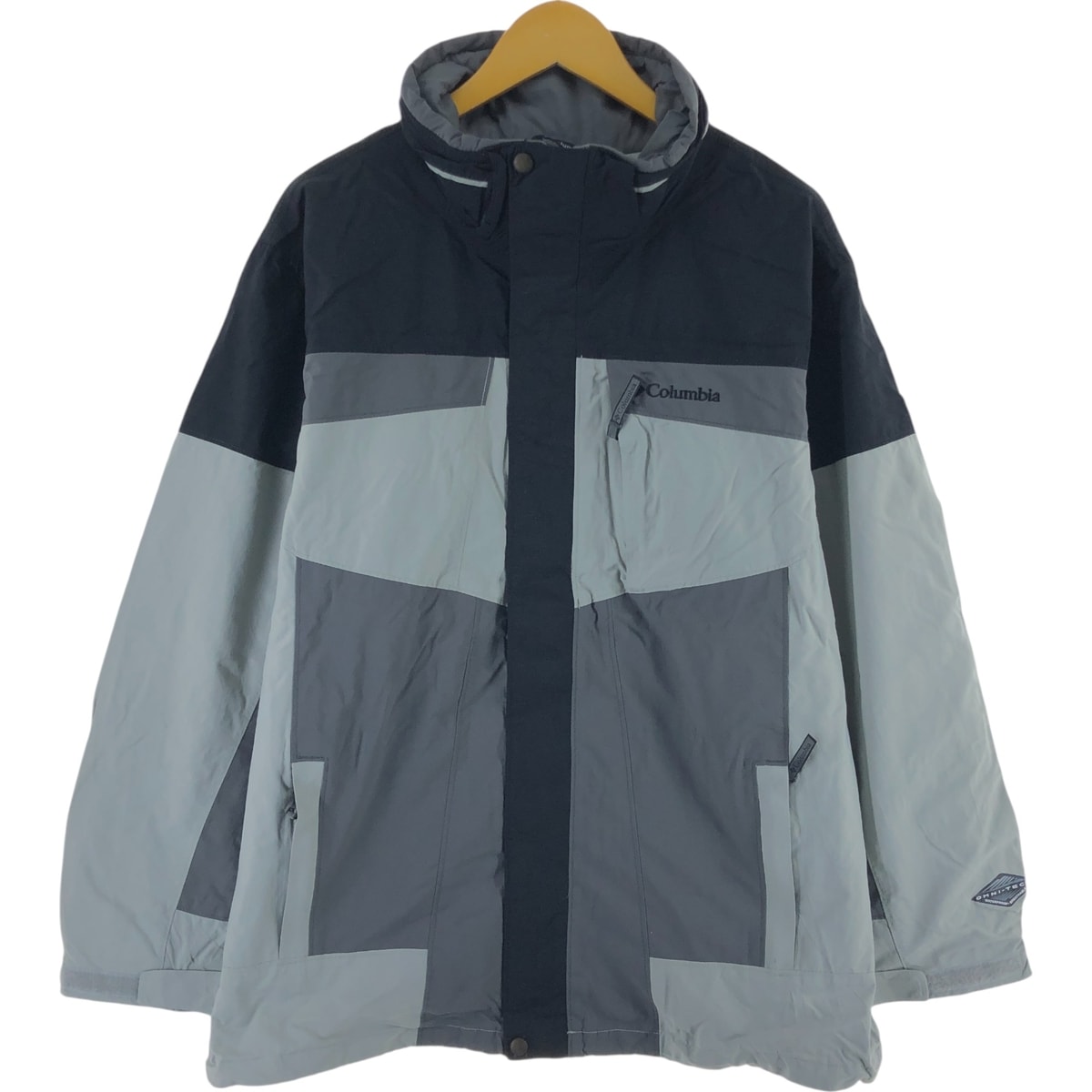 古着 コロンビア Columbia OMNI-TECH オムニテック BUGABOO バガブー マウンテンジャケット シェルジャケット メンズL相当/eaa513541