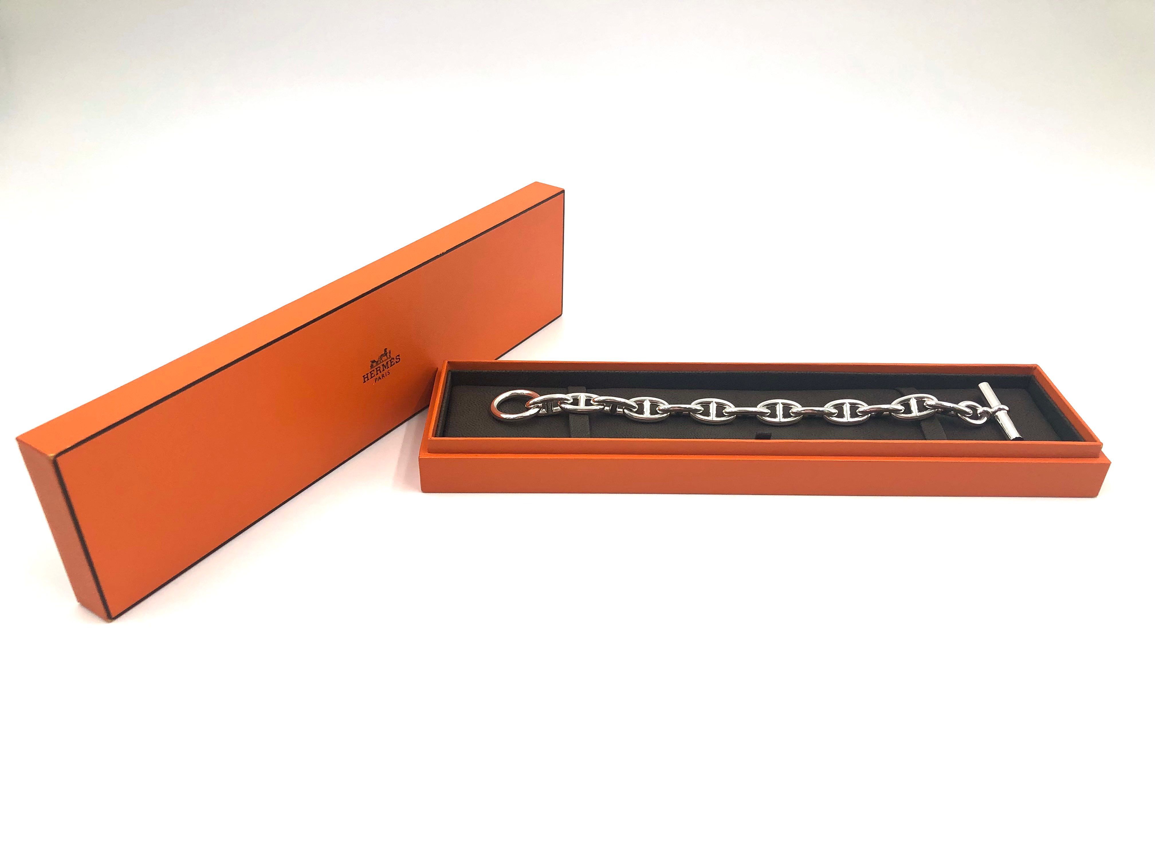 Hermes Chaine D'ancre GM Bracelet "Silver"