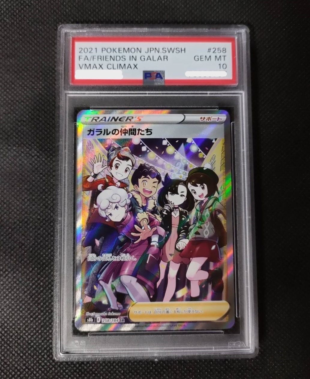 ガラルの仲間たち SR[S8b 258/184](ハイクラスパック「VMAXクライマックス」)