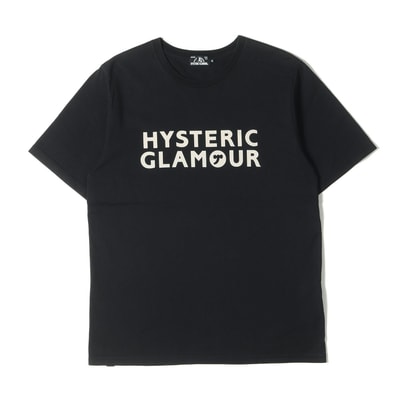 HYSTERIC GLAMOUR ロゴTシャツ ヒステリックグラマー ブラック 黒