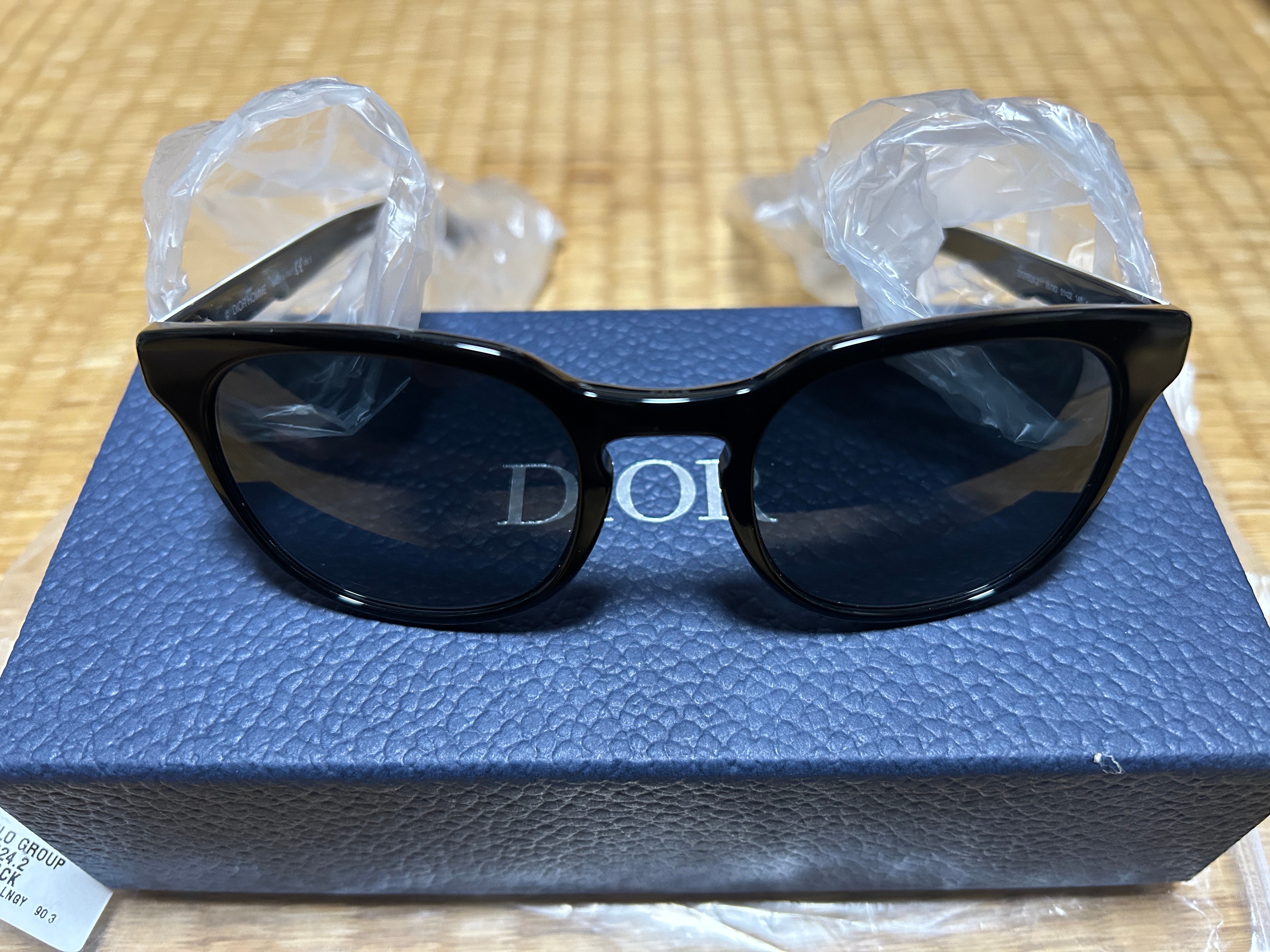 完品 Dior B24.2 Sunglasses ブラック