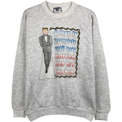 古着 90年代 Lee HEAVYWEIGHT プリントスウェットシャツ トレーナー USA製 メンズXL相当 ヴィンテージ/eaa597500