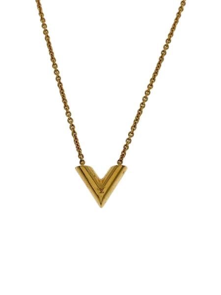Louis Vuitton Essential V Necklace "Gold"