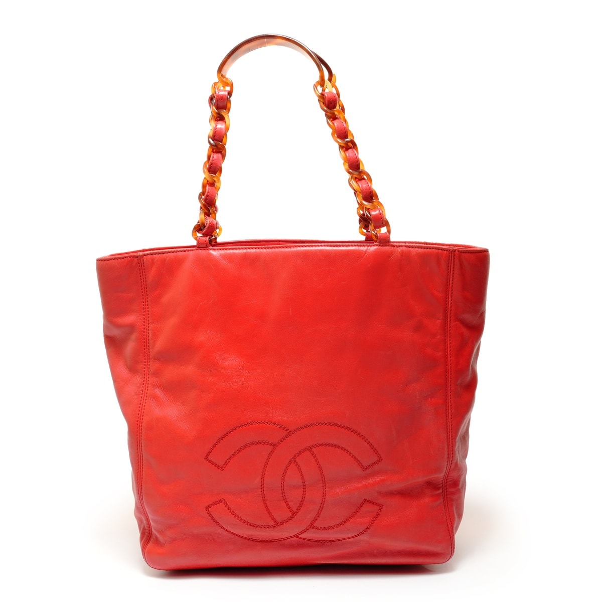 シャネル CHANEL 5番台 ココマーク トートバッグ【中古】