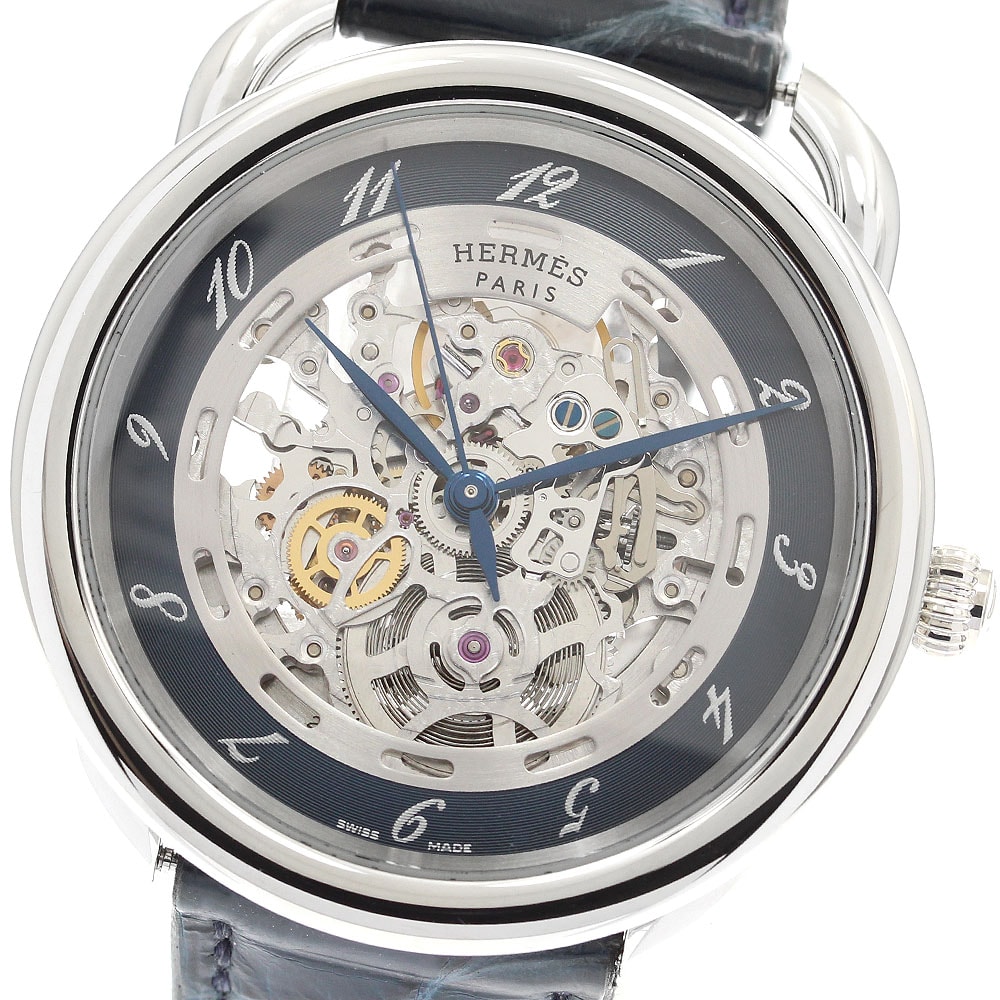 エルメス アルソー スケルトン AR6.710a メンズ 【中古】