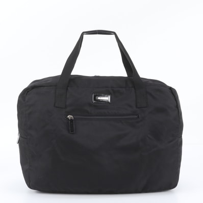 ■美品 グッチ012-0389 ボストン バッグ レザー×ナイロン