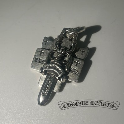 CHROME HEARTS クロムハーツ スリートリンケッツ ペンダントトップ アクセサリー ジュエリー シルバー 925 ★美品★