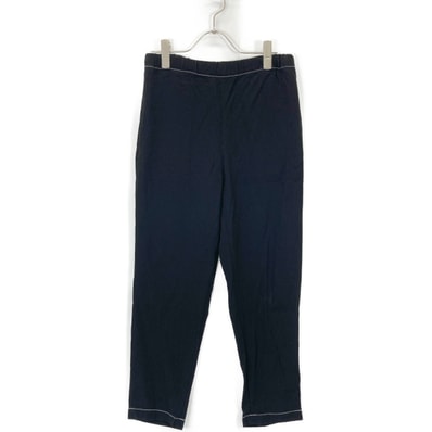 マルニ 20SS ブラック レーヨン イージーパンツ 42