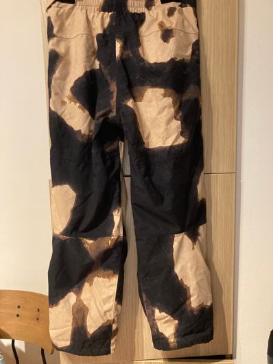 Supreme x The North Face Bleached Denim Print Mountain Pant "Black"