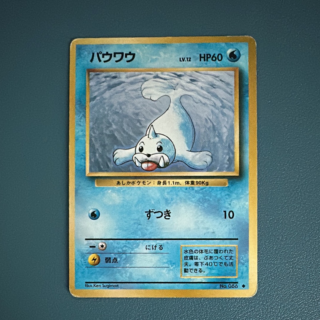 パウワウ ◆ : 旧裏 [PMCG1-2](拡張パック「ポケットモンスター カードゲーム」再販)