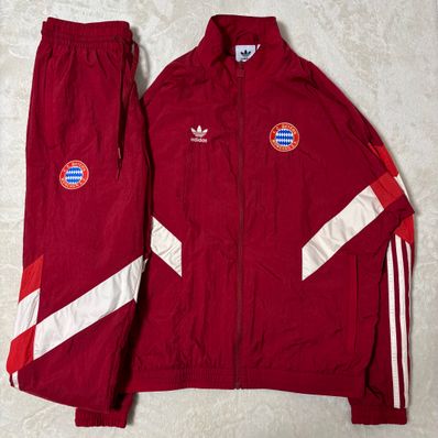 アディダス バイエルン・ミュンヘン ナイロントラックジャケット ナイロンパンツ