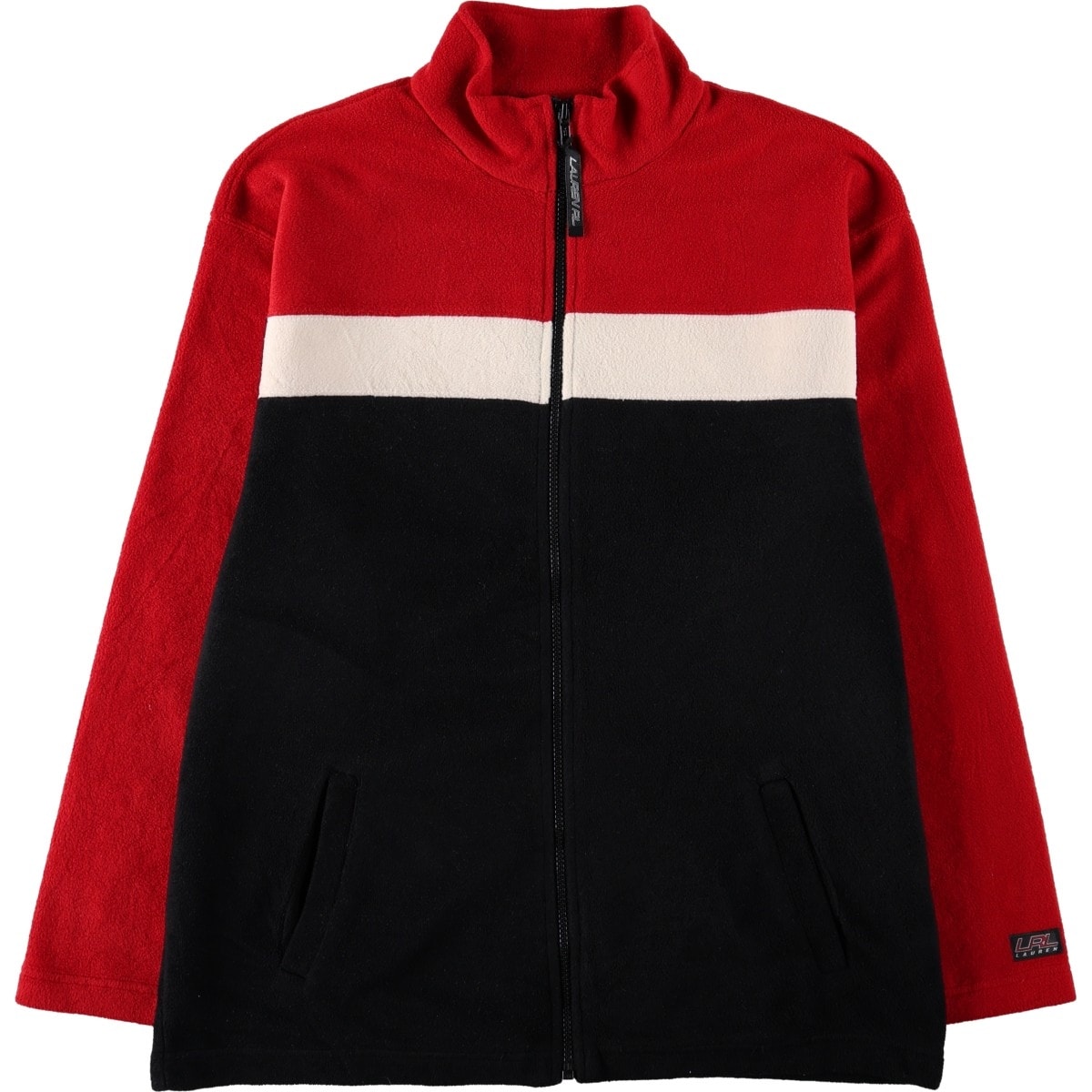 古着 ラルフローレン Ralph Lauren LAUREN ローレン フリースジャケット レディースL相当/eaa678767