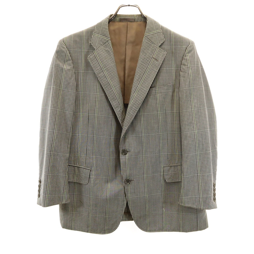 Burberrys バーバリーズ 90s オールド チェック柄 テーラードジャケット BE4 ベージュ 他 ブレザー