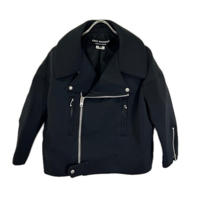 コムデギャルソンジュンヤワタナベ 16AW JR-J006 ブラック ジップアップ ライダースジャケット S