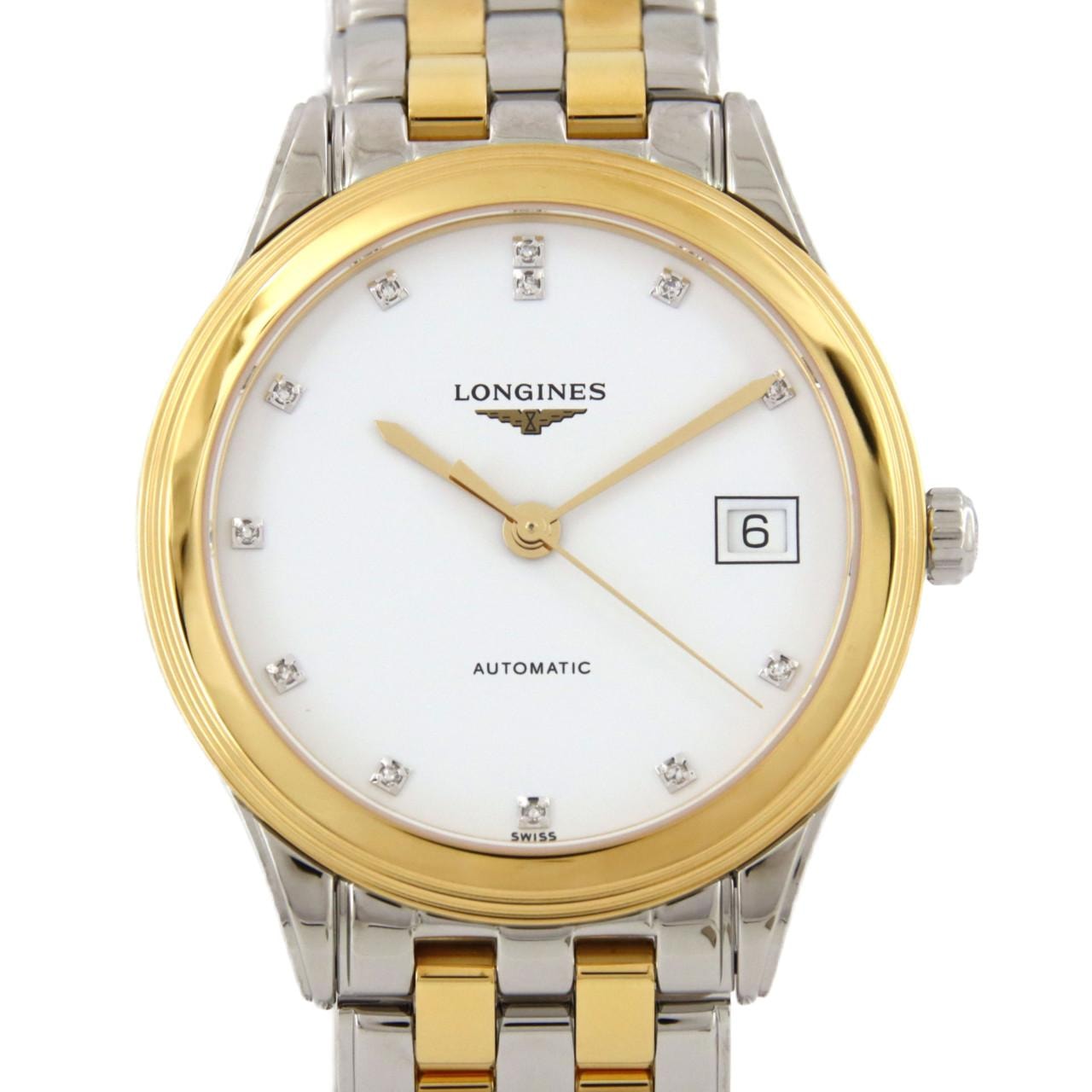 【新品】ロンジン フラッグシップ コンビ・12P L4.774.3.27.7 SSxGP 自動巻