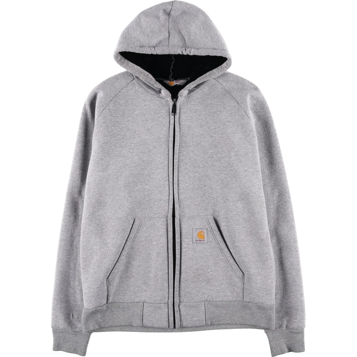 古着 カーハート Carhartt CAR-LUX HOODED THERMO SWEAT フーデッドサーモスウェット スウェットフルジップパーカー メンズL相当/eaa628697