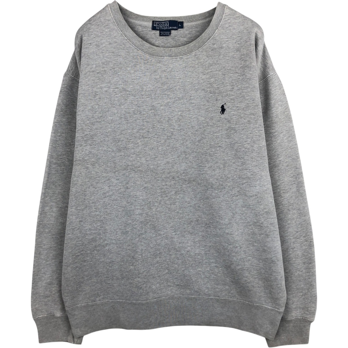 古着 ラルフローレン Ralph Lauren POLO by Ralph Lauren ワンポイントロゴスウェットシャツ トレーナー メンズL相当/eaa630067