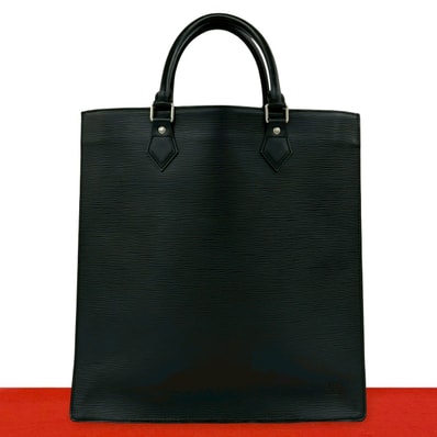 LOUIS VUITTON ルイヴィトン サックプラ エピ レザー ハンドバッグ ブラック
23169