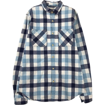 古着 ラルフローレン Ralph Lauren DENIM&SUPPLY デニム&サプライ チェック柄 長袖 ライトネルシャツ レディースM相当/eaa613728