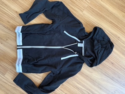 Calvin Klein Underwear ZIP HOODIE "BLACK"