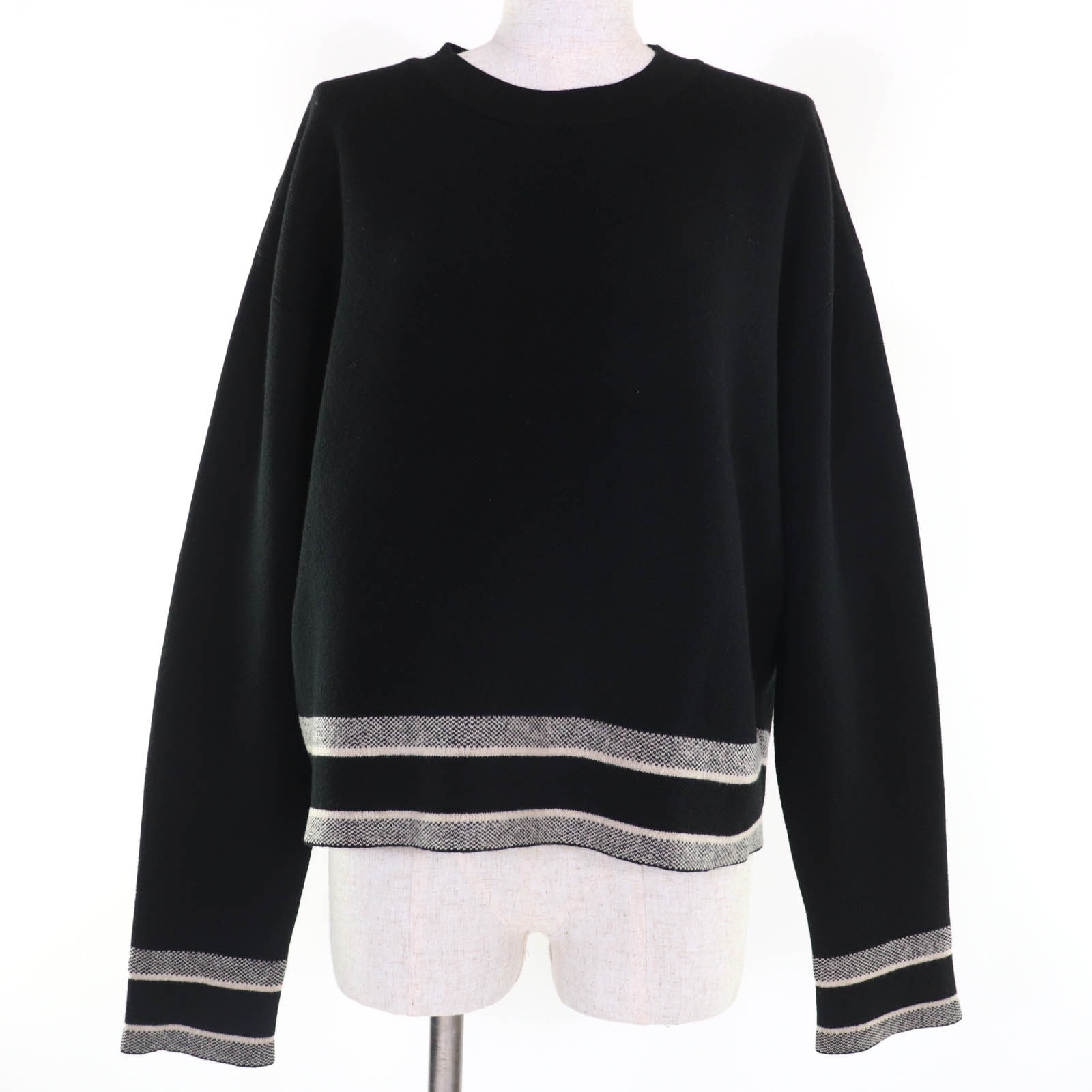 美品 クリスチャンディオール
 ニット ブラック レディース 40 014S55AM042