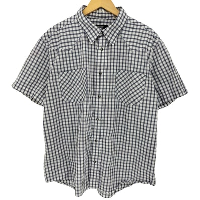 SIGNATURE チェック ウエスタン S/S シャツ【1143586345789】