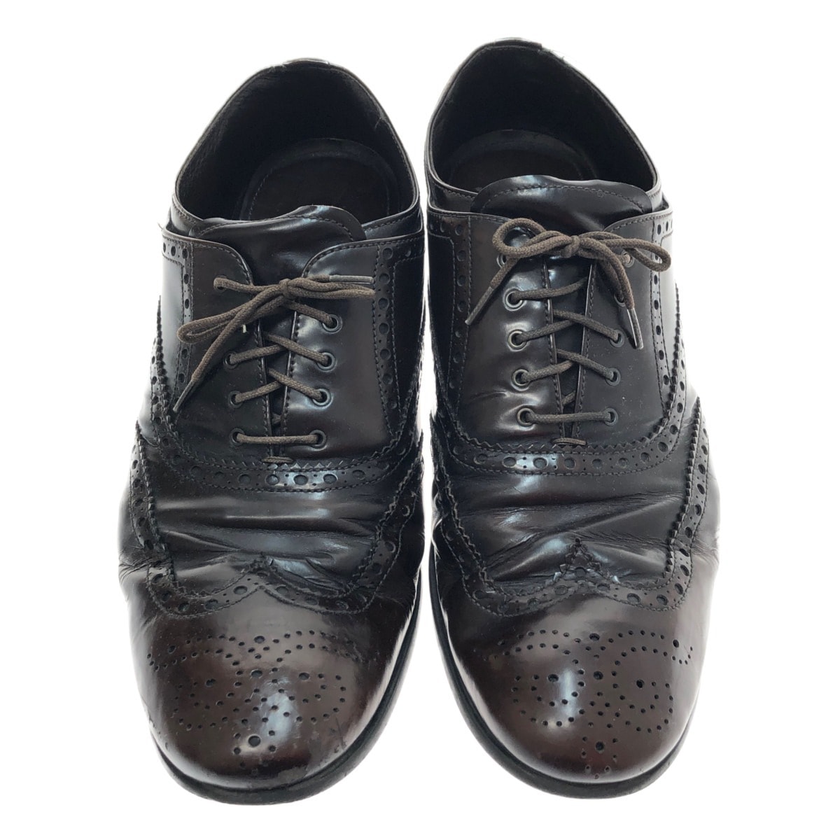 PRADA プラダ レザーシューズ SIZE 27 2EA038