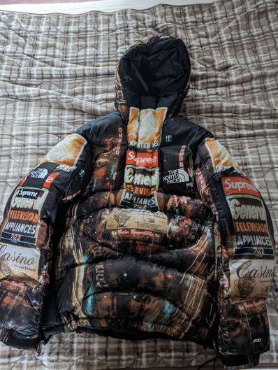 Supreme x The North Face 800-Fill Half Zip Hooded Pullover "Multi"