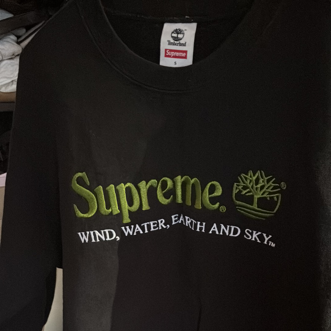 Supreme x Timberland Crewneck "Black"