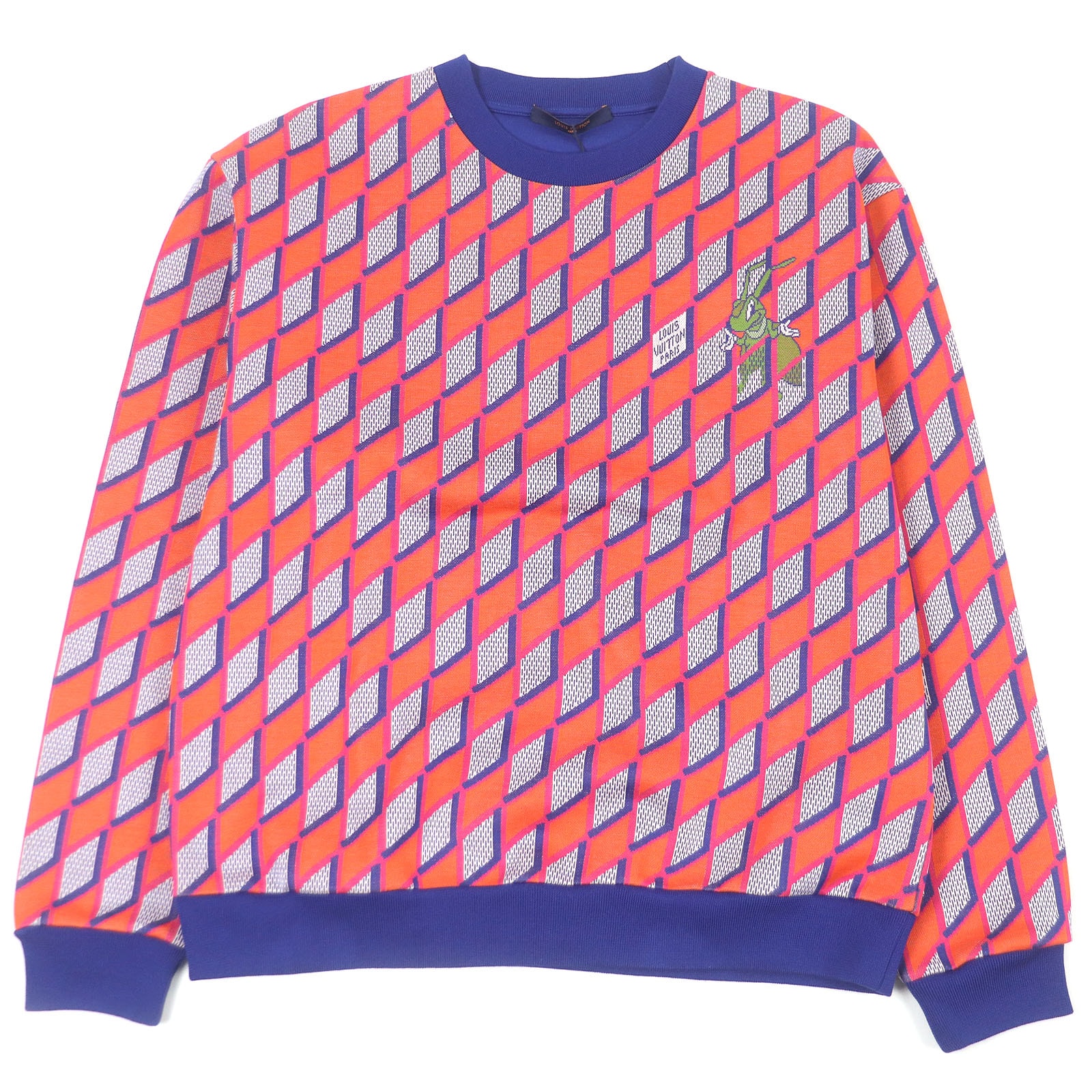 未使用品 ルイヴィトン
 スウェット オレンジ メンズ L