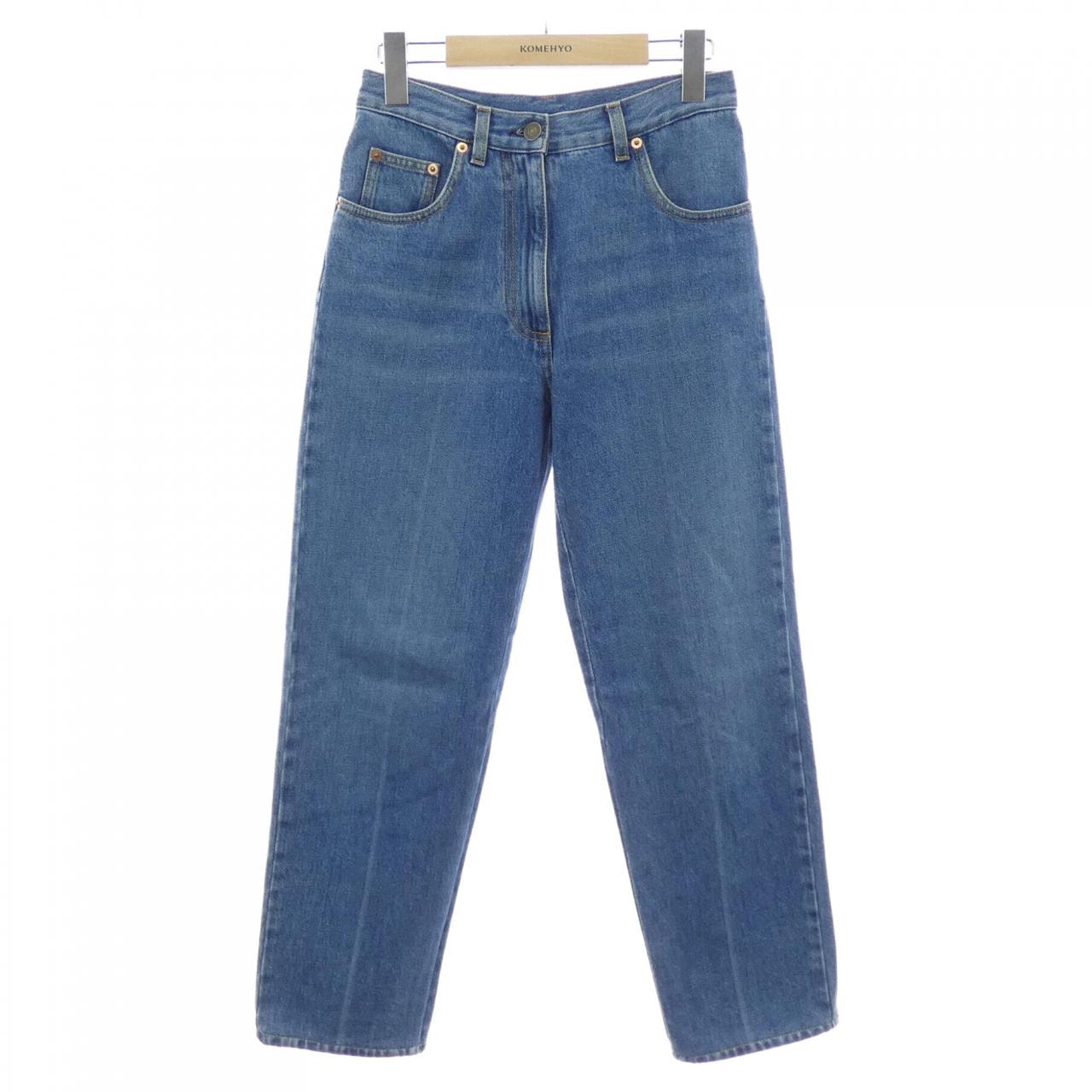 グッチ GUCCI ホースビット付80S 666841 XDBP5 ジーンズ