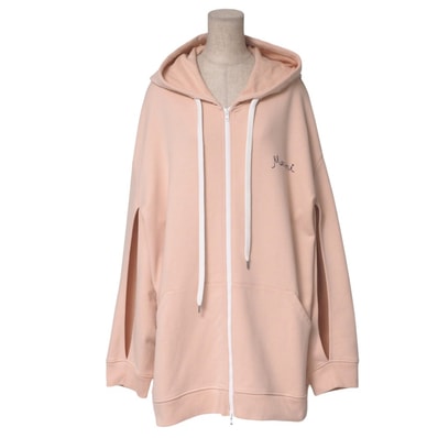 ■未使用品■MARNI マルニ Oversized Hoodie パーカー サイズ40 オーバーサイズ ジップアップパーカー スウエット ロゴ刺繍 20250429/RA4507