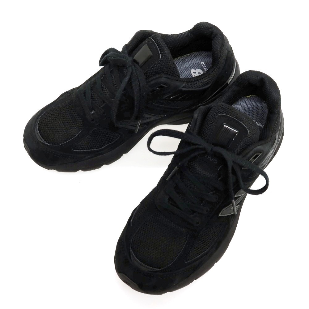 【中古】ニューバランス NEW BALANCE M990BB5 M990V5 made in USA スエード スニーカー ブラック【サイズ26cm】【メンズ】