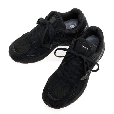 【中古】ニューバランス NEW BALANCE M990BB5 M990V5 made in USA スエード スニーカー ブラック【サイズ26cm】【メンズ】