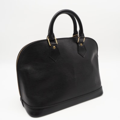 LOUIS VUITTON ルイ・ヴィトン エピ アルマPM ノワール M40302 ハンドバッグ ブラック レザー レディース
