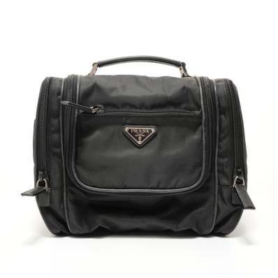 プラダ PRADA キャリーオンバッグ ナイロン ハンドバッグ【中古】