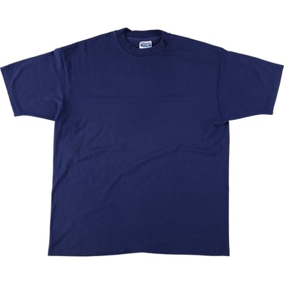 古着 80年代 ヘインズ Hanes Fifty-Fifty 青タグ 無地Tシャツ USA製 メンズXL相当 ヴィンテージ/eaa673183