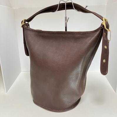 【人気バケツ型】COACH レザー オールドコーチ ショルダー トート
