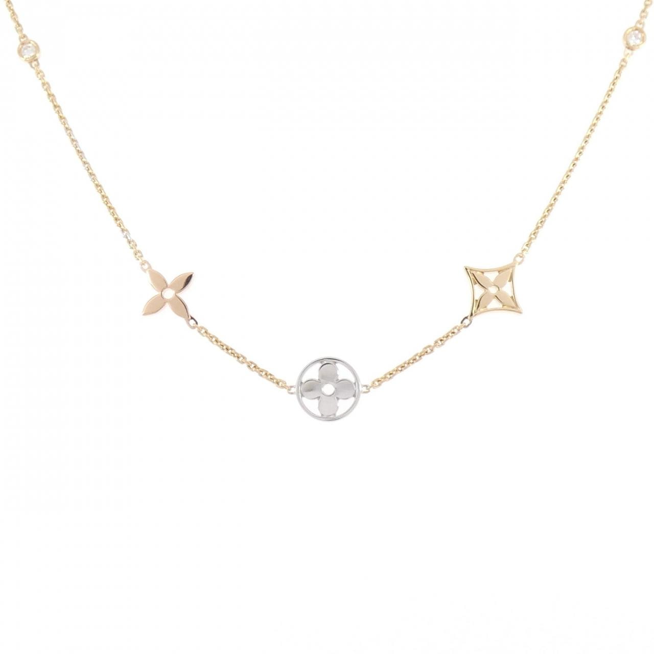 ルイヴィトン ソートワール モノグラム イディール ネックレス