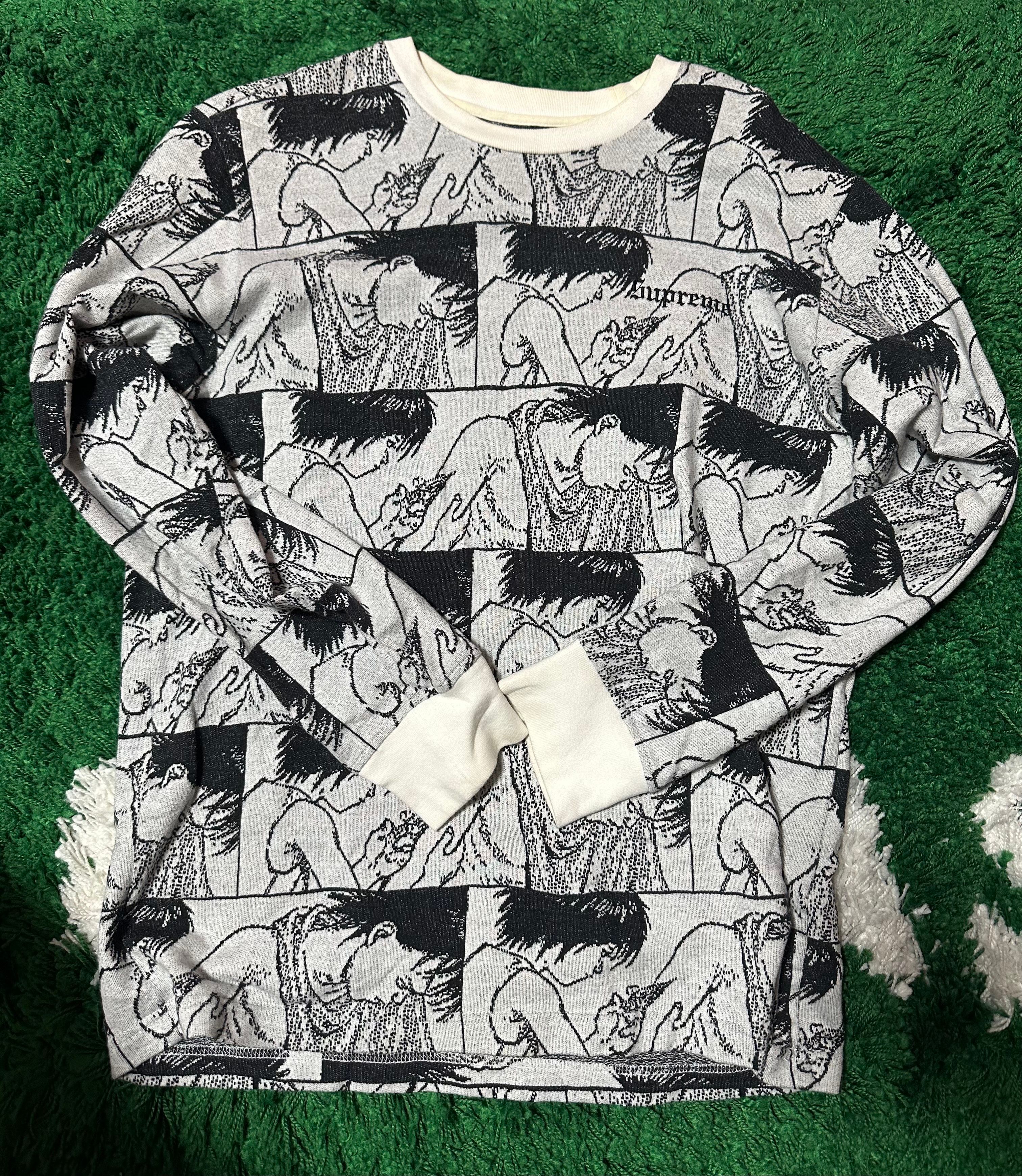 Supreme / AKIRA Syringe Jacquard LS Top "White"