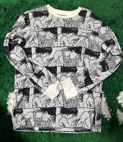 Supreme / AKIRA Syringe Jacquard LS Top "White"