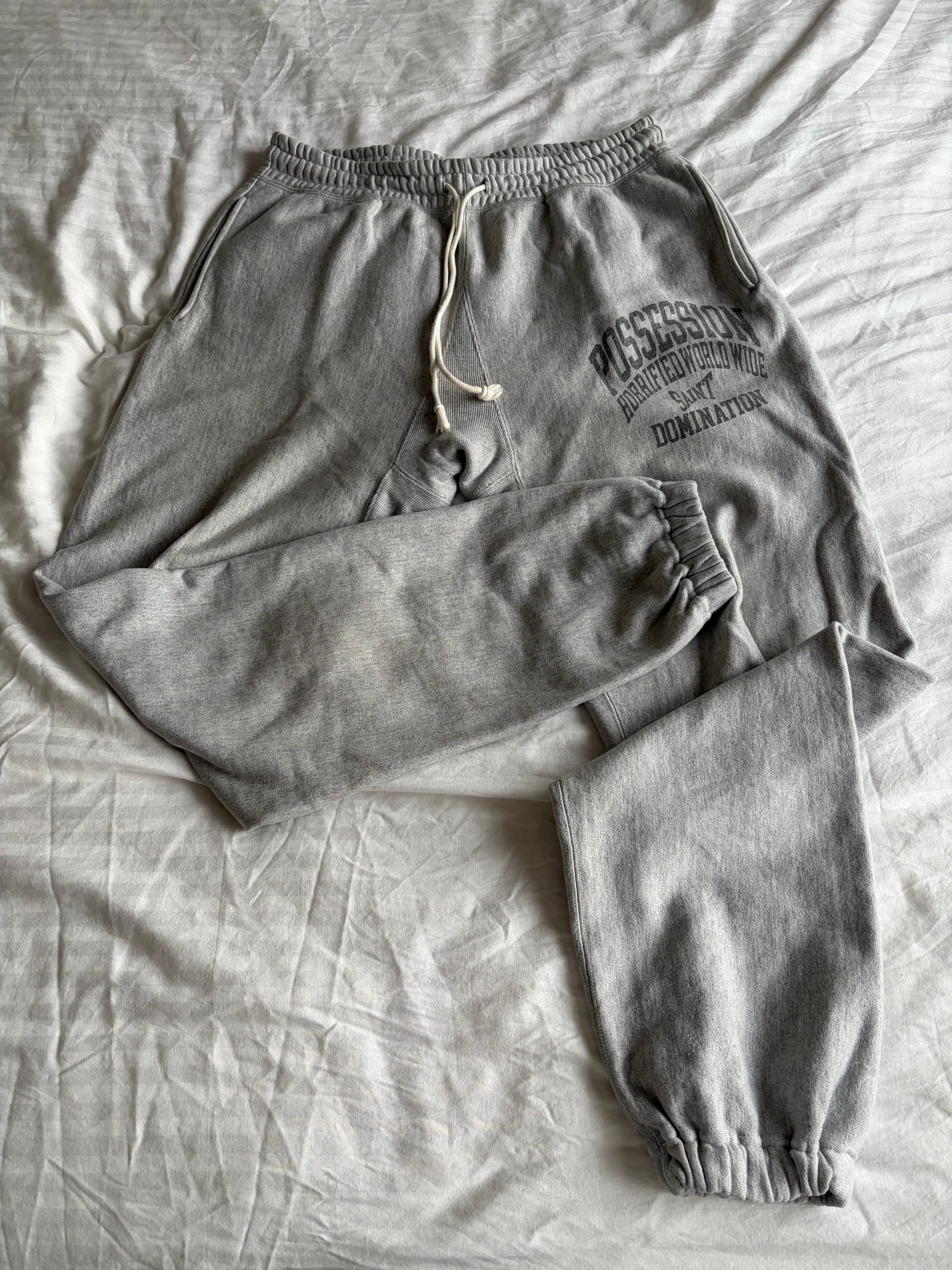 SAINT Mxxxxxx Possession Sweatpants "Gray"