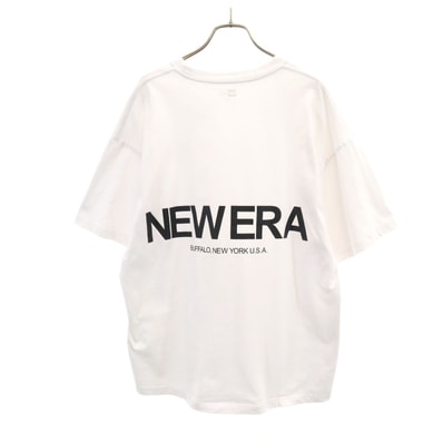 NEW ERA ニューエラ バックロゴ 半袖 Tシャツ L ホワイト