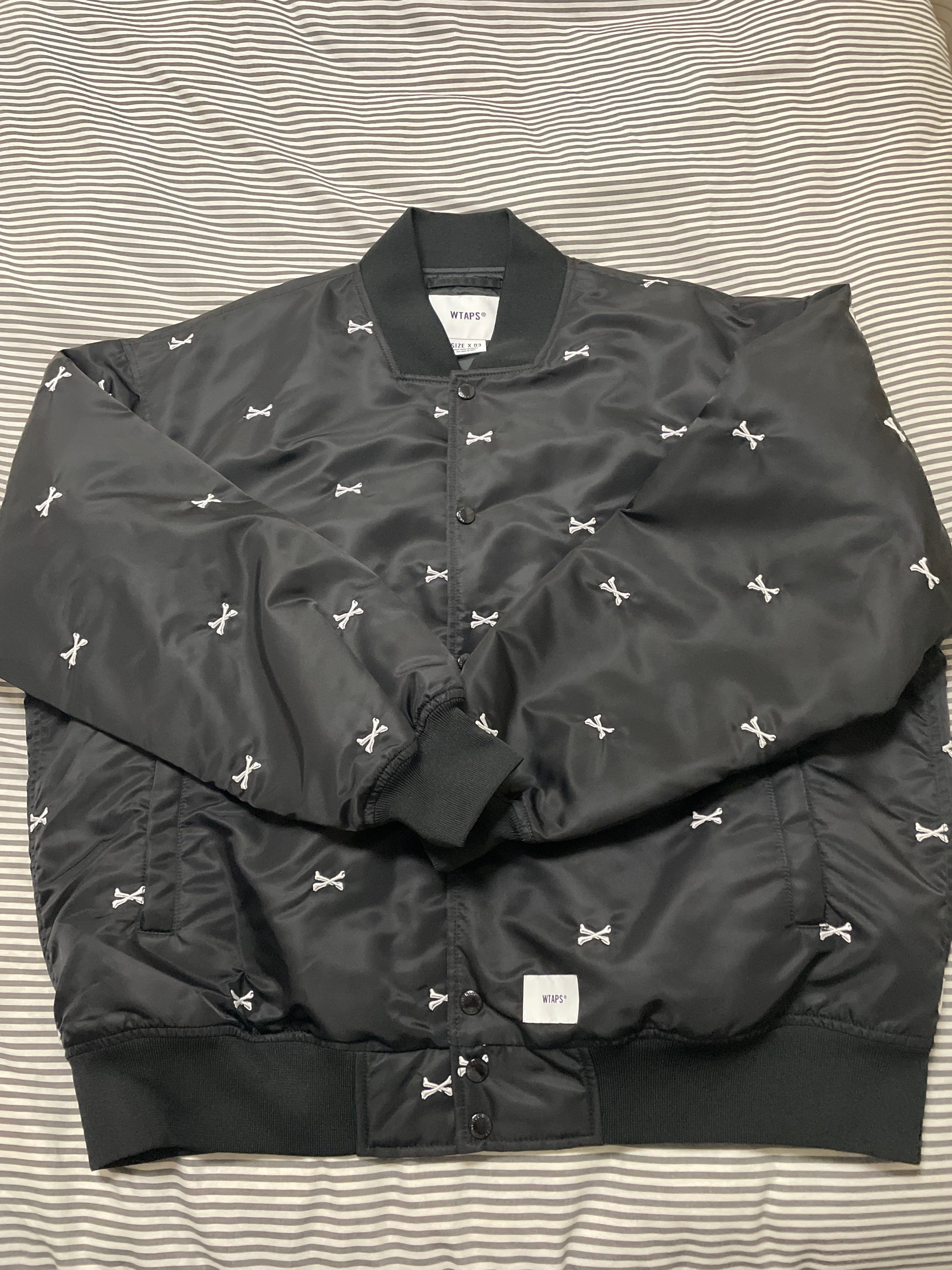 Wtaps TEAM / JACKET / NYLON. TWILL. TEXTILE "Black"