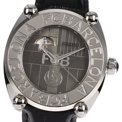 セイコー ガランテ FCバルセロナ限定品 メンズ 【中古】