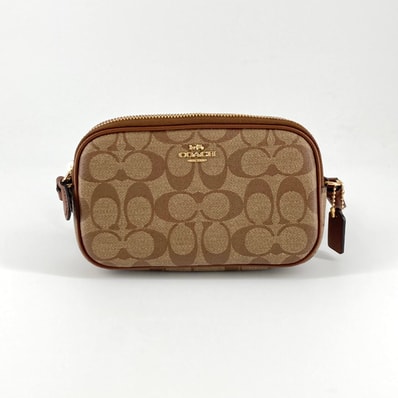 COACH(コーチ) シグネチャー F77996 ショルダーバッグ ブラウン