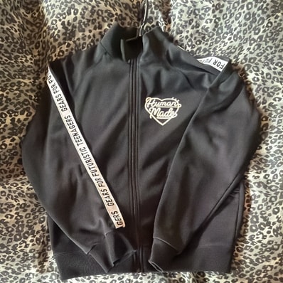 HUMAN MADE Track Jacket "Black"