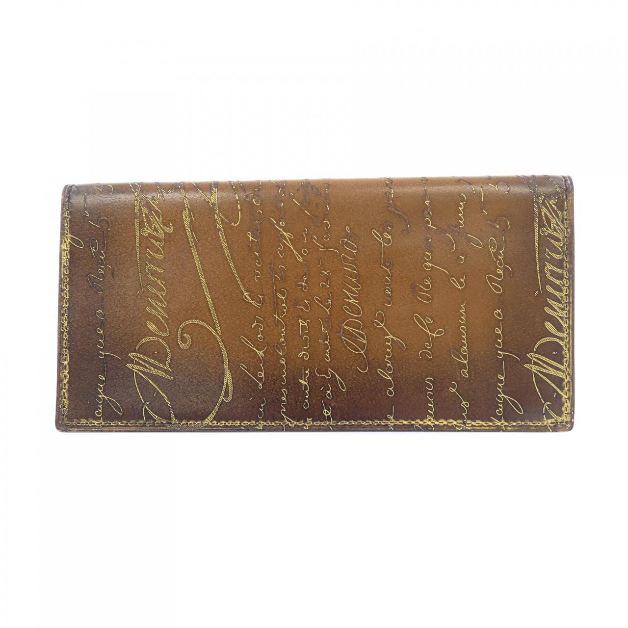ベルルッティ Berluti サンタルスクリットレザージップロング WALLET
