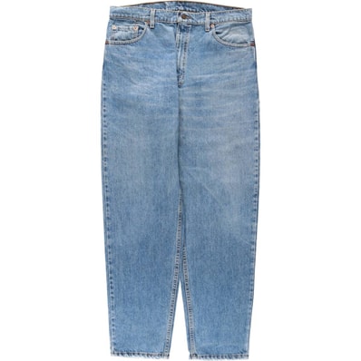 古着 90年代 リーバイス Levi's 550 RELAXED FIT TAPERED LEG テーパードデニムパンツ USA製 メンズw36相当 ヴィンテージ/eaa649097